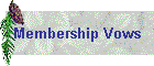 Membership Vows