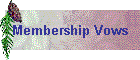 Membership Vows
